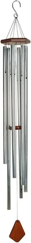 Miniatura 11 de Campanillas de Viento Nature's Melody Premiere Grande Tunes – Campanillas de Viento para Exteriores con 6 Tubos Afinados en Escala Pentatónica