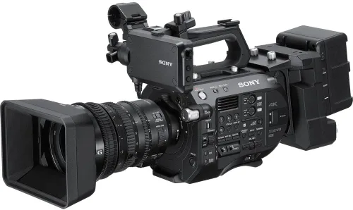 Miniatura 6 de Sony Sistema de cámara PXW-FS7M2 XDCAM Super 35 (PXW-FS7M2) + monitor 4K + micrófono NTG1 + 2 tarjetas de 120 GB + 3 baterías BP-U35 + bolsa + luz
