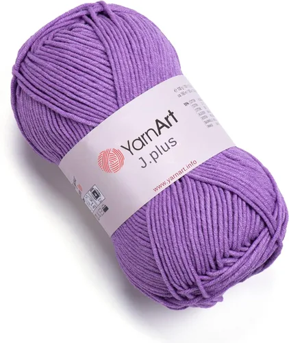 Miniatura 21 de YarnArt Jeans Plus - Hilo de mezcla de algodón suave, 100g (3.5 onzas), 160m (174 yardas), 55% algodón, 45% acrílico, grosor medio #4, ideal