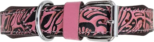 Miniatura 4 de Affilare Collar de perro de cuero estilo occidental resistente acolchado para cachorros y perros grandes 10AB134-XS