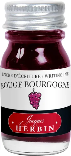 Miniatura 9 de Tinta para pluma estilográfica Herbin - 1 lata de 6 cartuchos - Larmes de Cassis