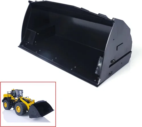 Miniatura 2 de TOUCAN RC HOBBY Cubo reversible 1/14 para WA480 RC cargador hidráulico control remoto coches parte