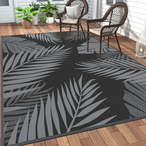 Miniatura 61 de GENIMO - Tapete reversible e impermeable para patios y exteriores, oferta, paja de plástico, para áreas grandes, campamentos, RV, pícnics, terrazas
