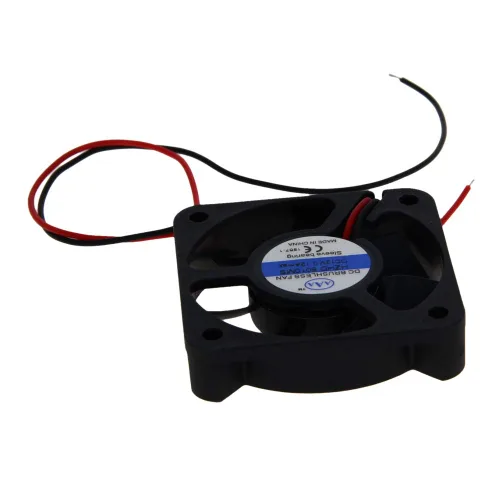 Miniatura 8 de Othmro Radiadores de refrigeración sin escobillas ventilador negro 12V 3.6W 0.3A 4.724 in X 4.724 in X 0.984 in 12025MS 1PCS