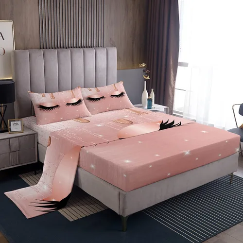 Miniatura 24 de Manfei Juego de sábanas musicales tamaño matrimonial, juego de ropa de cama con estampado de notas musicales retro para niños y niñas, decoración