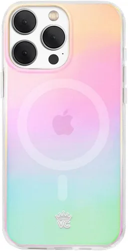 VELVET CAVIAR Funda para iPhone 15 Pro Max, compatible con MagSafe, probada en caídas de 10 pies, ópalo blanco iridiscente Blanco (White Opal)