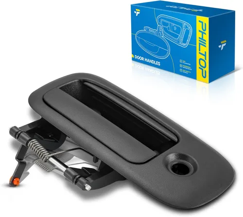 Miniatura 28 de PHILTOP Manija de puerta exterior 3 piezas delantera izquierda y derecha y trasera derecha para Chevy Express 1500/2500/3500, reemplaza # 79320