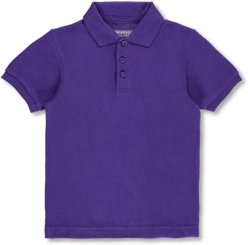 Unisex de manga corta para Polo de manga cortamuchos colores disponible, 5, Púrpura