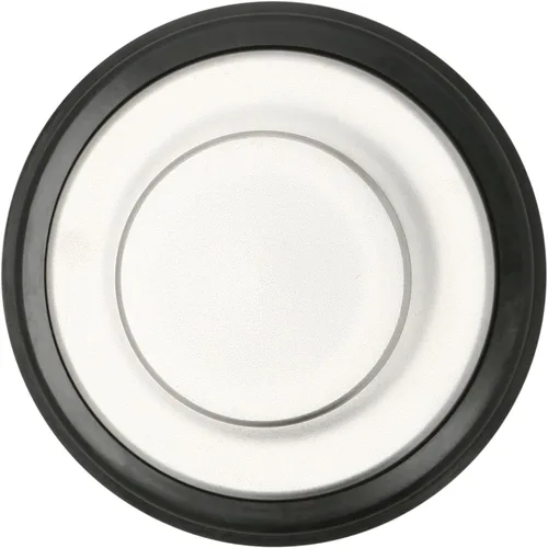 Miniatura 5 de Essential Values Tapón para fregadero de cocina, juego de 2, tapón de drenaje de plástico negro, tapón de repuesto para eliminación de basura