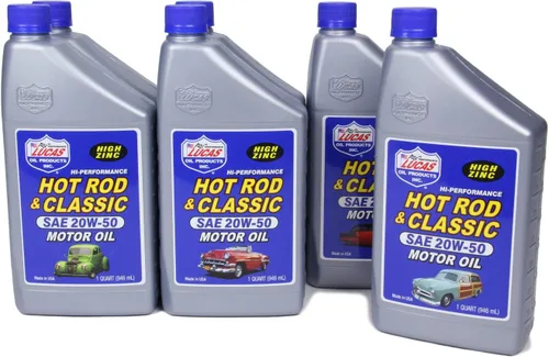 Miniatura 8 de Lucas Oil 10679 - Aceite de motor SAE 10W-30 para Hot Rod y autos clásicos - 5 cuartos de galón (paquete de 3)