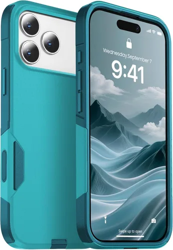 Miniatura 13 de jaroco Funda para iPhone 13 y Funda para iPhone 14 y Funda para iPhone 15 [Protección de Servicio Pesado][Protección contra Caídas de Grado