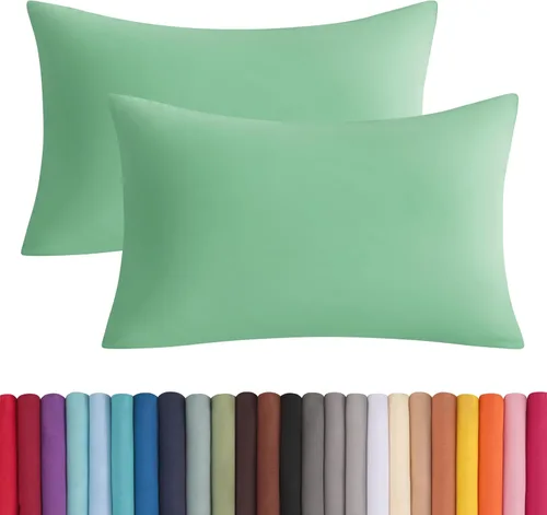 Miniatura 24 de BEDSUM Funda de almohada de microfibra para el cuerpo, suave, resistente a las arrugas y de fácil cuidado con cierre de sobre para adultos y mujeres