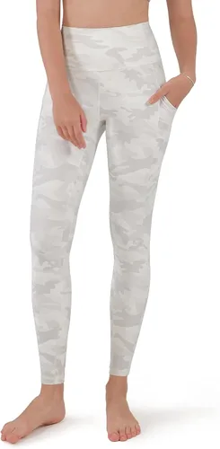 ODODOS High Waist Yoga Pants for Women with Pockets, Tummy Control Running Sports Workout Yoga Leggings