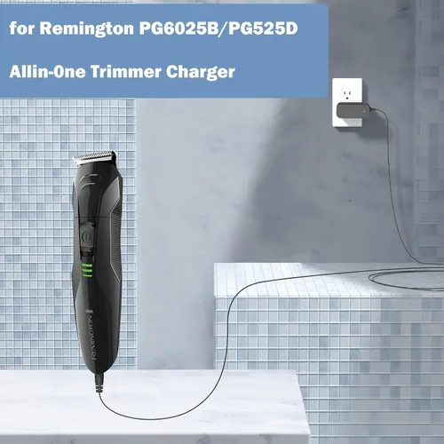 Miniatura 2 de Cargador para Remington PG525 PG6025 MB2500 PG6135 PG6060 Reemplazo de recortadora todo en uno para Remington PG606 PG6015 PG6135 Clippers Adaptador