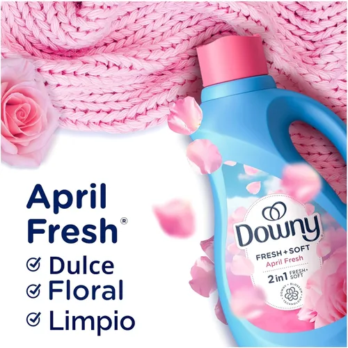 Miniatura 3 de Downy Líquido suavizante de telas, aroma fresco de abril, 111 onzas líquidas, 150 cargas