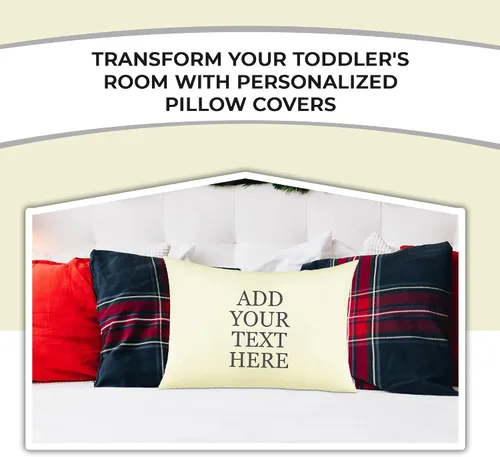 Miniatura 5 de Personalized Passion Fundas de almohada para niños pequeños de 14 x 20 pulgadas, funda de almohada de microfibra cepillada suave y acogedora