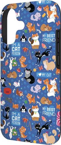 Miniatura 2 de Disney Carcasa para iPhone 17, diseño de gatos I Love My Cat