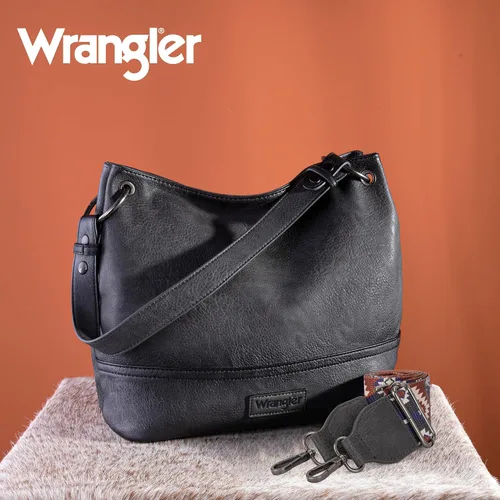 Miniatura 106 de Wrangler Hobo - Bolsas para mujer de cuero vegano con asa superior, bolsos de hombro y bolsos