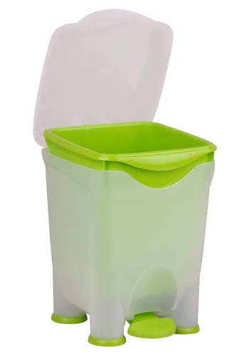 Miniatura 7 de Mintra Home Contenedores de basura (morado, 12 litros (3 galones), paquete de 2