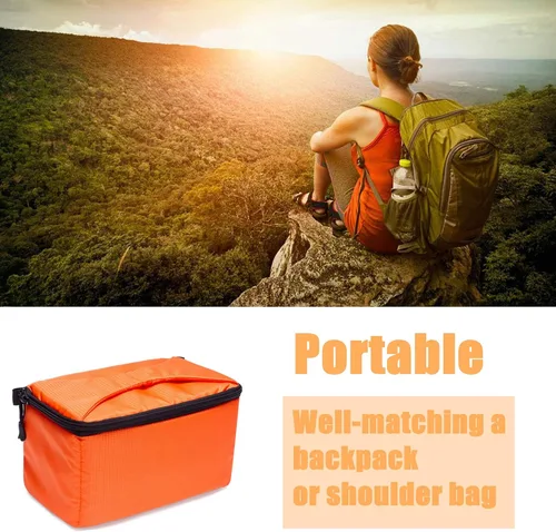 Miniatura 4 de G-raphy Bolsa de inserción de cámara con funda para cámara (naranja)