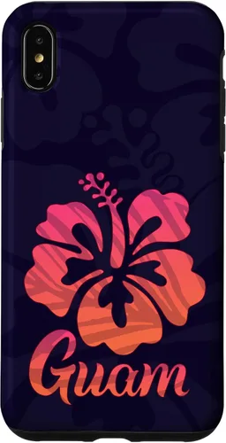 Miniatura 11 de iPhone 14 Pro Max Guam Hibiscus Flower Funda Hafa Adai Guamanian Island Pride