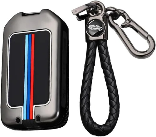 Miniatura 10 de Funda de protección para llavero Accesorios para Volvo XC90 XC60 XC40 S60 S90 V90 V60 Polestar 1 T5 T6 3 botón Negro
