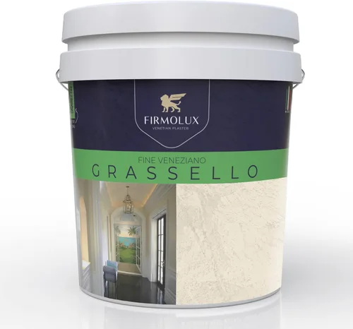 Miniatura 15 de Grassello Auténtico Yeso veneciano Yeso pulido brillante Hecho en Italia a partir de lima y mármol Colores claros (5) Color: BMAF310 Sutil