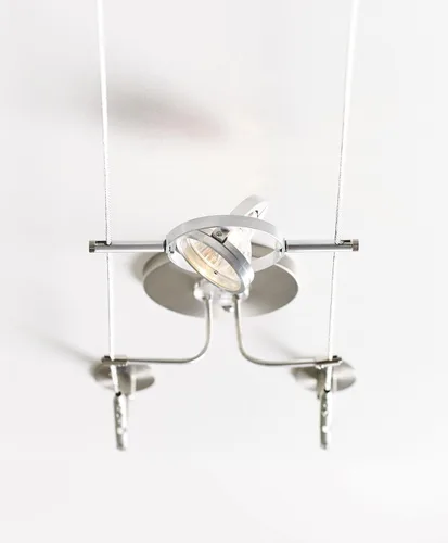 Miniatura 3 de Tiella 800CBL5PN-LED, Kits Electrónicos de Iluminación de Riel de Superficie de Bajo Voltaje con Acento, Compatible con LED, Níquel
