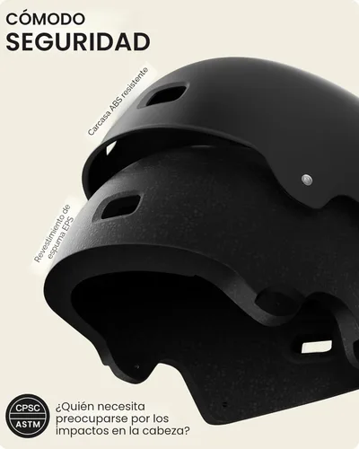Miniatura 2 de OutdoorMaster - Casco de patineta y ciclismo, dos forros extraíbles, ventilación, para varios deportes, scooter, patinaje en línea, patinaje