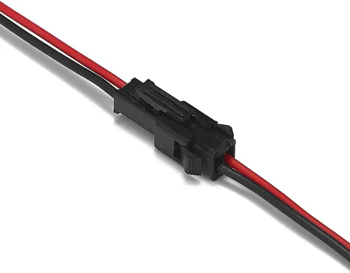 Miniatura 5 de Adaptador de conector macho y hembra de 22 AWG JST SM de 2 pines con cable eléctrico de 5.906 in para luz LED, 10 pares