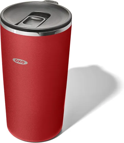 Miniatura 30 de OXO Strive - Vaso aislado de 24 onzas con tapa deslizante, cobalto oscuro
