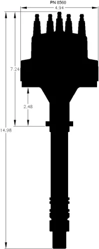 Miniatura 2 de MSD Distribuidor marino 8560 Pro-Billet