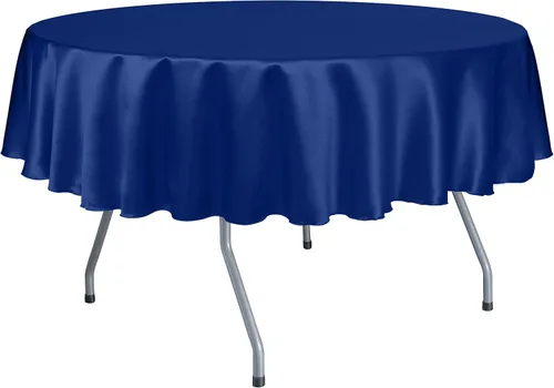 Miniatura 6 de Ultimate Textile Herringbone - Fandango 84-Inch Round Tablecloth, Black