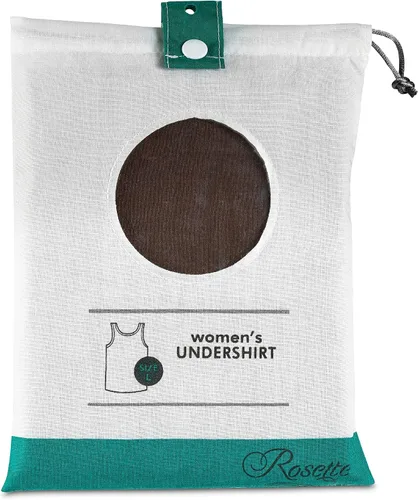 Miniatura 4 de Rosette Camiseta interior sin mangas para mujer - Algodón - Cuello alto, diseño de hombro completo