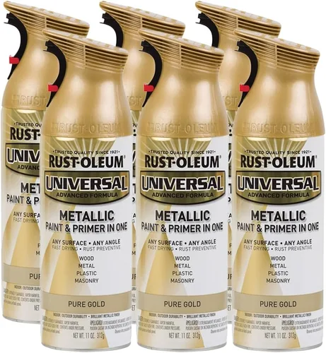 Miniatura 104 de Rust-Oleum 245197 Pintura en aerosol universal para todas las superficies, 12 onzas, negro satinado
