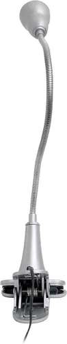 Miniatura 6 de Simple Designs LD2015-SLV 1W LED cuello de cisne Clip luz lámpara de escritorio