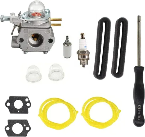 Miniatura 2 de Carburador para Bolens MTD 400 180MPH soplador de hojas H25B 41AS79MY735 Kit de filtro de aire de carbohidratos