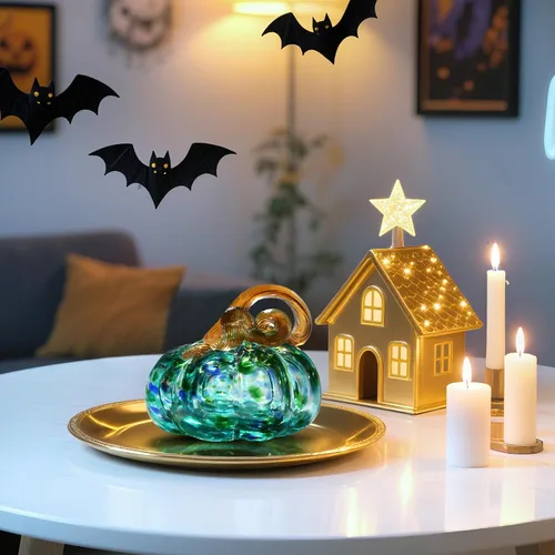 Miniatura 5 de Figura de calabaza de vidrio soplado grande de 3 pulgadas, coleccionable, para Acción de Gracias, cosecha de otoño, calabaza, pisapapeles