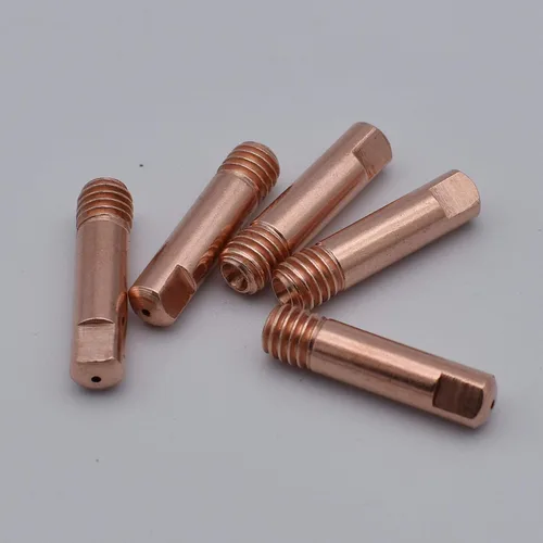 Miniatura 3 de 15AK MB15 antorcha de soldadura MAG MIG punta de contacto .023'' & 0.6mm M6x25mm 20pk