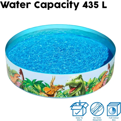 Miniatura 6 de Bestway BW55022-20 - Piscina infantil Fill'N Fun Fill 'N Fun para niños, 6.0 ft x 15.0 in, talla única, multicolor