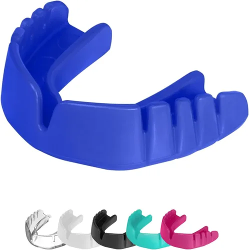 Miniatura 13 de OPRO Protector bucal a presión de ajuste instantáneo (transparente) para adultos para artes marciales mixtas y deportes de impacto, protector bucal