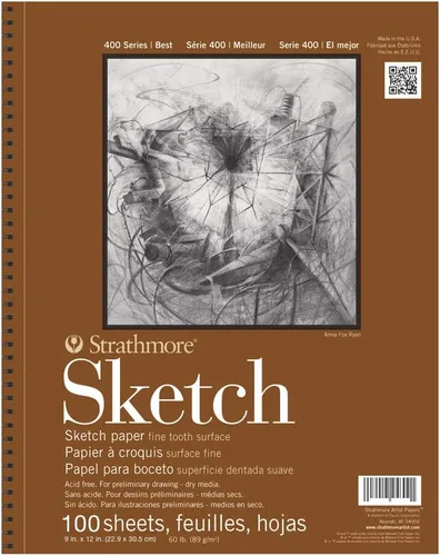 Strathmore serie 400 para bocetos de 9 pulgadas x - de 100 hojas