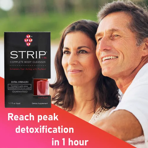Miniatura 6 de Wellgenix Strip Herbal Cleanse Detox Liquid - Limpiador de cuerpo entero - Bebida desintoxicante extra fuerte - Limpieza rápida - Ponche de frutas