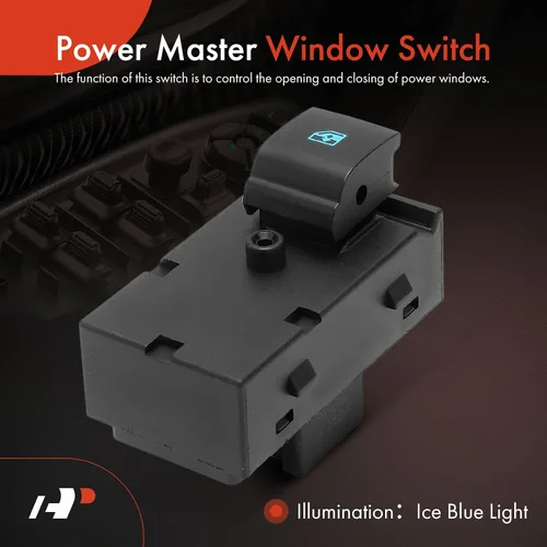 Miniatura 3 de A-Premium Interruptor de ventana eléctrico compatible con Chevrolet Equinox 2010-2017, Malibu Limited 2016, Cruze 2011-2015, Volt 2011-2015 y Buick