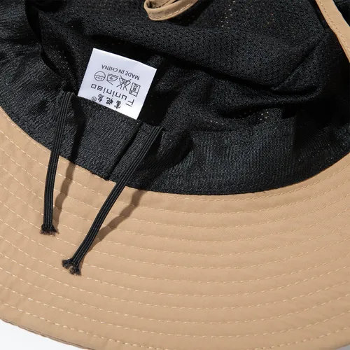 Miniatura 8 de CLAPE Sombrero de pescador para exteriores, impermeable, UPF 50+, ala Boonie para mujeres y hombres, ligero para senderismo, safari, sombrero