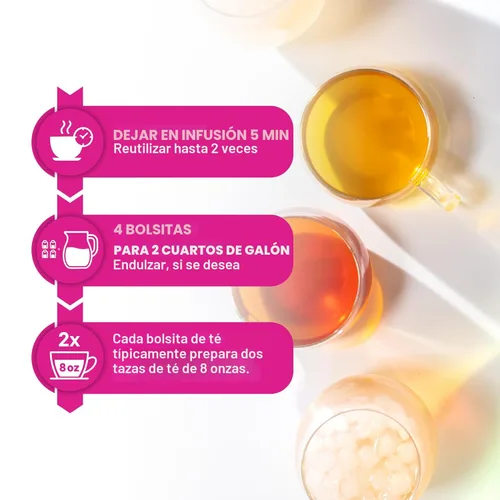 Miniatura 6 de Pink Stork - Té de fertilidad para la concepción y el equilibrio hormonal con menta orgánica, Vitex y hoja de frambuesa roja, sin cafeína, menta