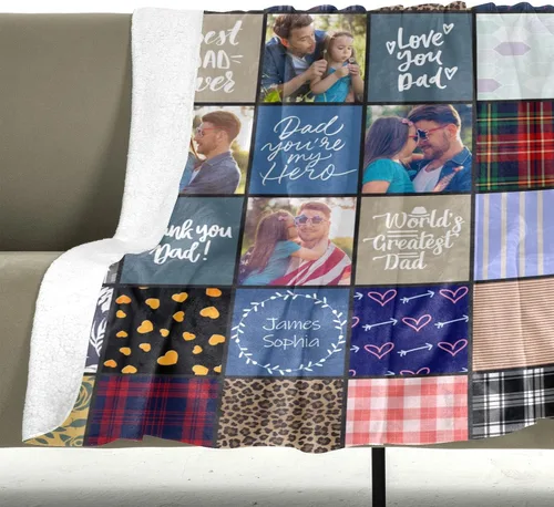Miniatura 80 de Mantas personalizadas con foto, manta de fotos personalizada, mantas personalizadas con imagen, regalos personalizados para mujeres, hombres