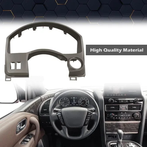Miniatura 3 de PIT66 Cobertura de panel de instrumentos y salpicadero Compatible con Nissan Titan Armada 2004 2005 2006, 68240-7S000