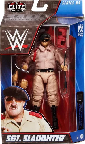 Miniatura 6 de Mattel SGT Slaughter Elite Collection Figura de acción, serie # 89