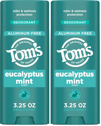 Miniatura 11 de Tom's of Maine Desodorante natural sin aluminio de coco y mango para mujeres y hombres, se pone transparente, protección contra olores y humedad